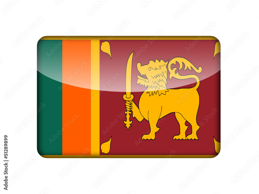 Fototapeta premium The Sri Lanka flag