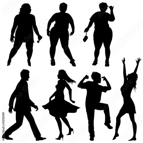 Several people are dancing