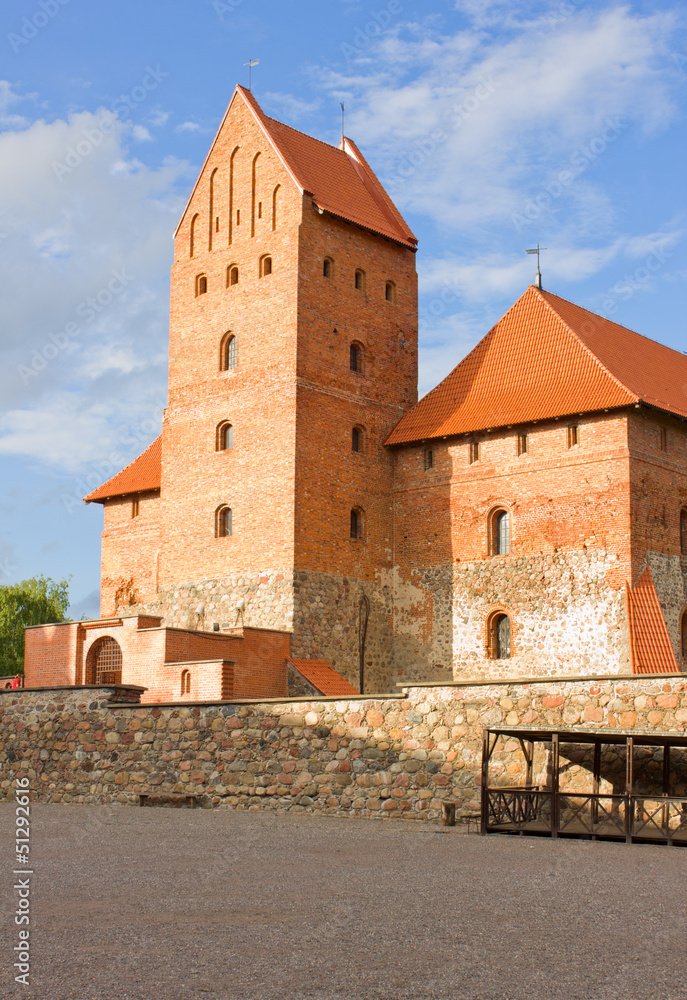 tower of Tracai castle, Lithuania