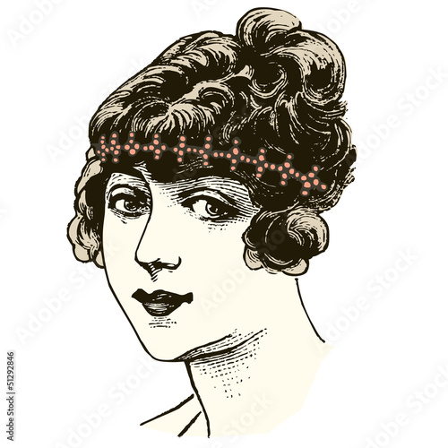 Visage retro