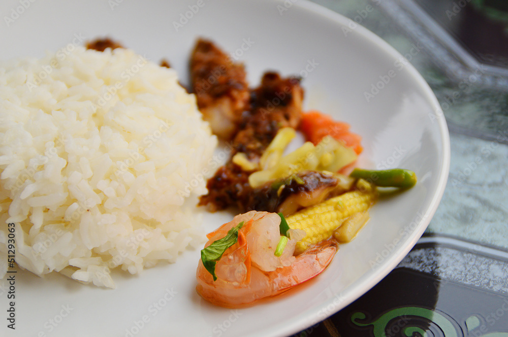 black pepper pork steak with jusmine rice black pepper pork steak with jusmine rice
