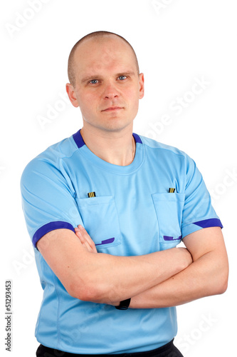 Portrait of a referee. © Vankad
