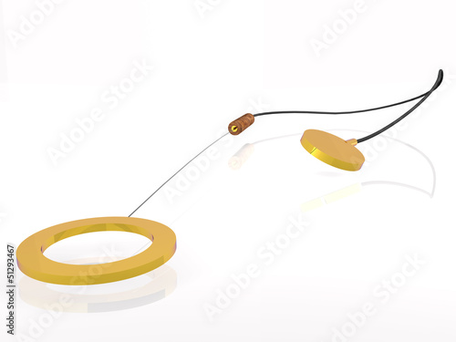 Tableau sur toile Tensor mit Sonde