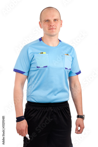 Portrait of a referee.