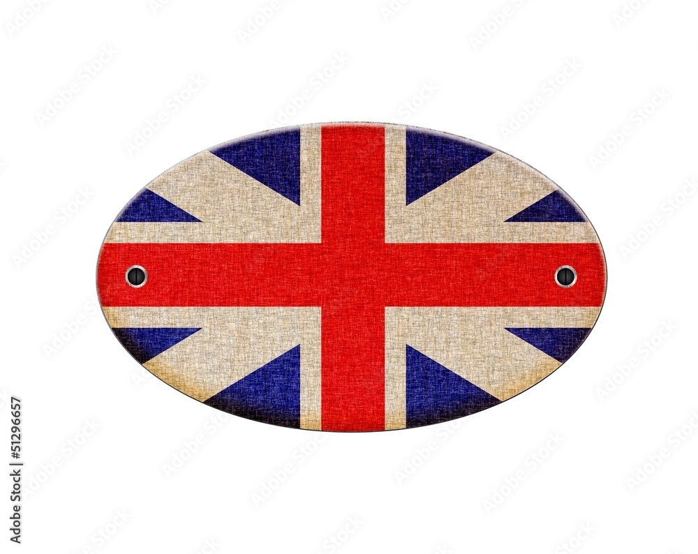 Fototapeta premium Wooden sign of United Kingdom.