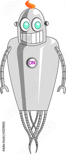 Canvas-taulu lustiger Roboter