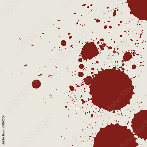 retro vintage bloody grunge splash