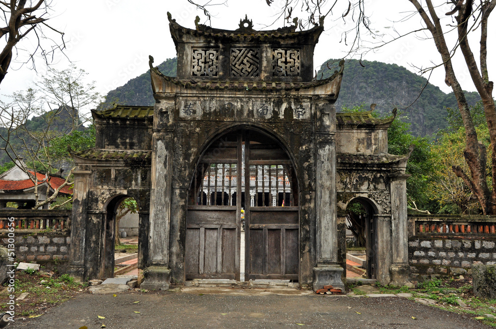 Thai Vi temple, Ninh Binh, Vietnam Thai Vi temple, Ninh Binh, Vietnam