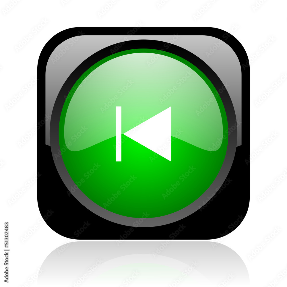 prev black and green square web glossy icon prev black and green square web glossy icon