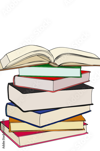 Una bella pila di libri