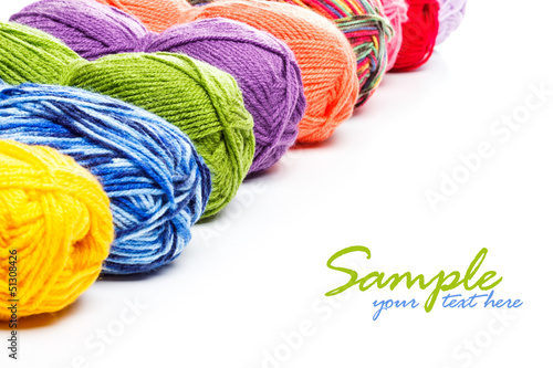 Slika na platnu Knitting yarn