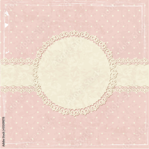 Pink vintage grunge background
