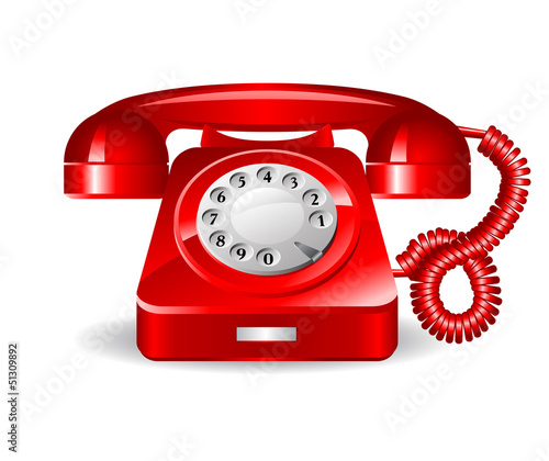 Retro rad telephone