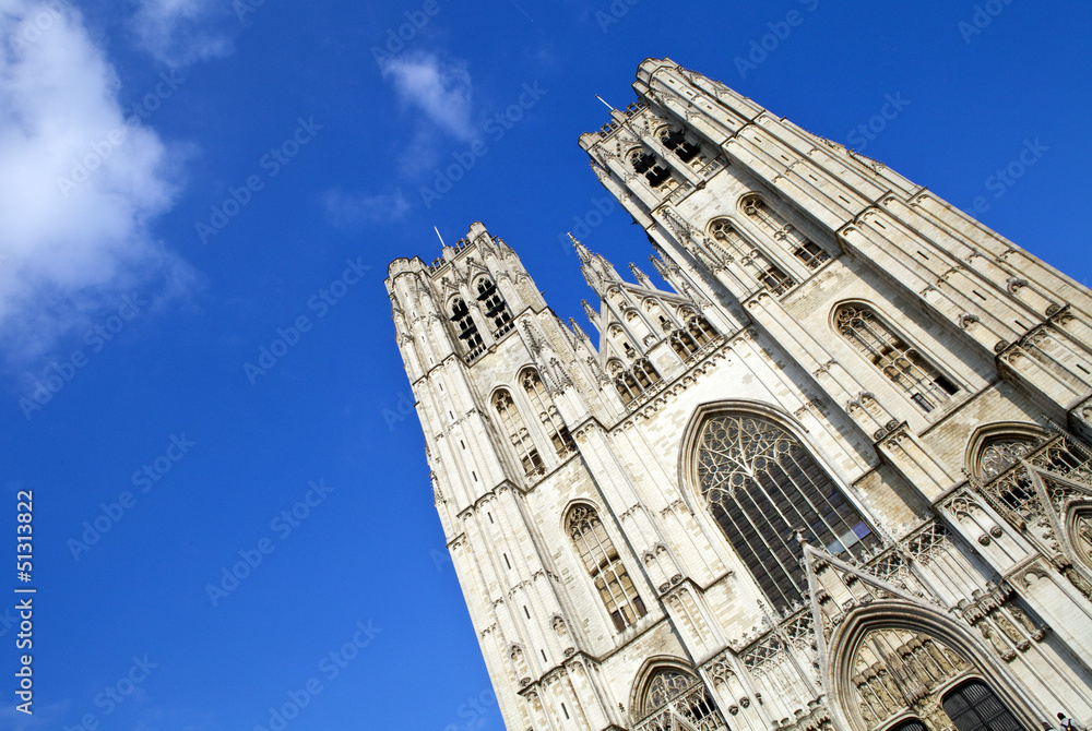 St. Michael and St. Gudula Cathedral in Brussels