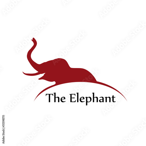 Vector Logo elephant