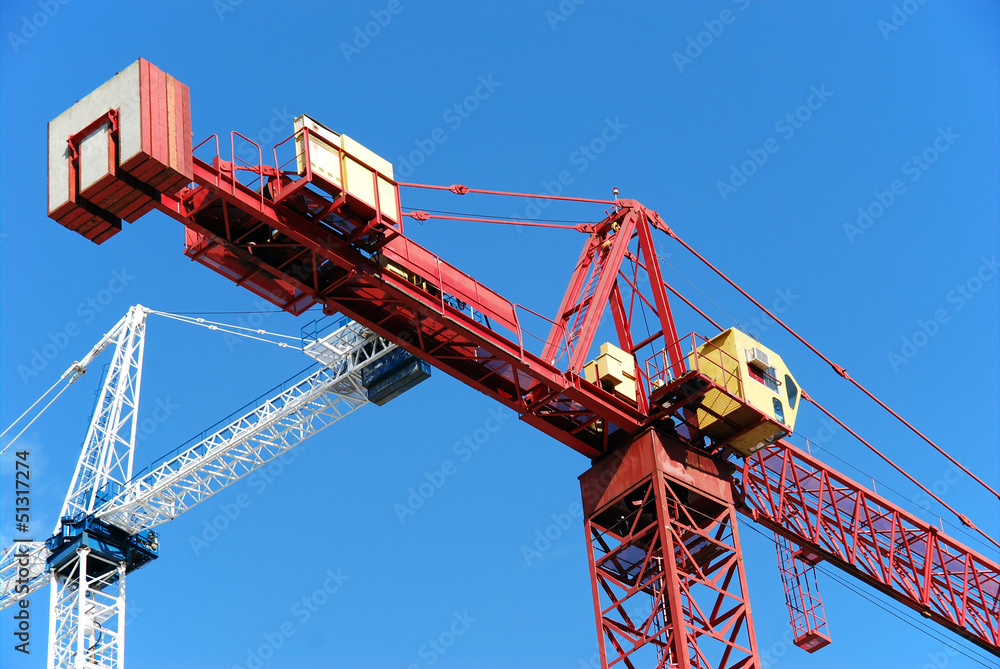 construction cranes construction cranes