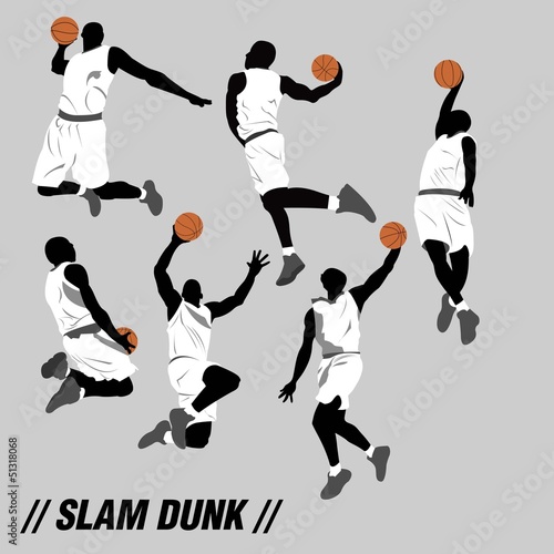 slam dunk collection with cool six pose