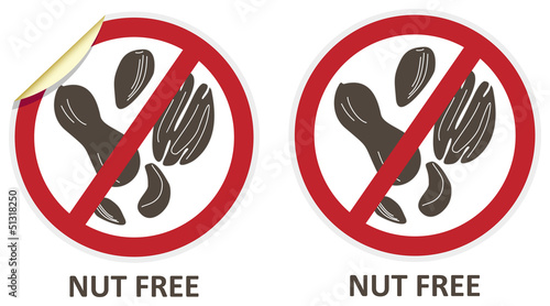 Nut Free Icons