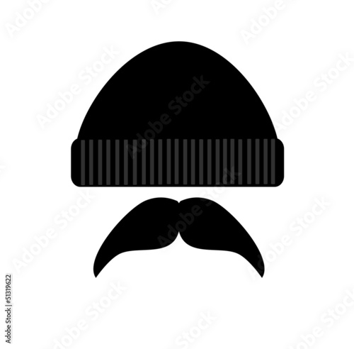 man wearing stocking cap