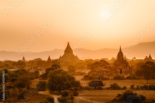 Sunset in Bagan