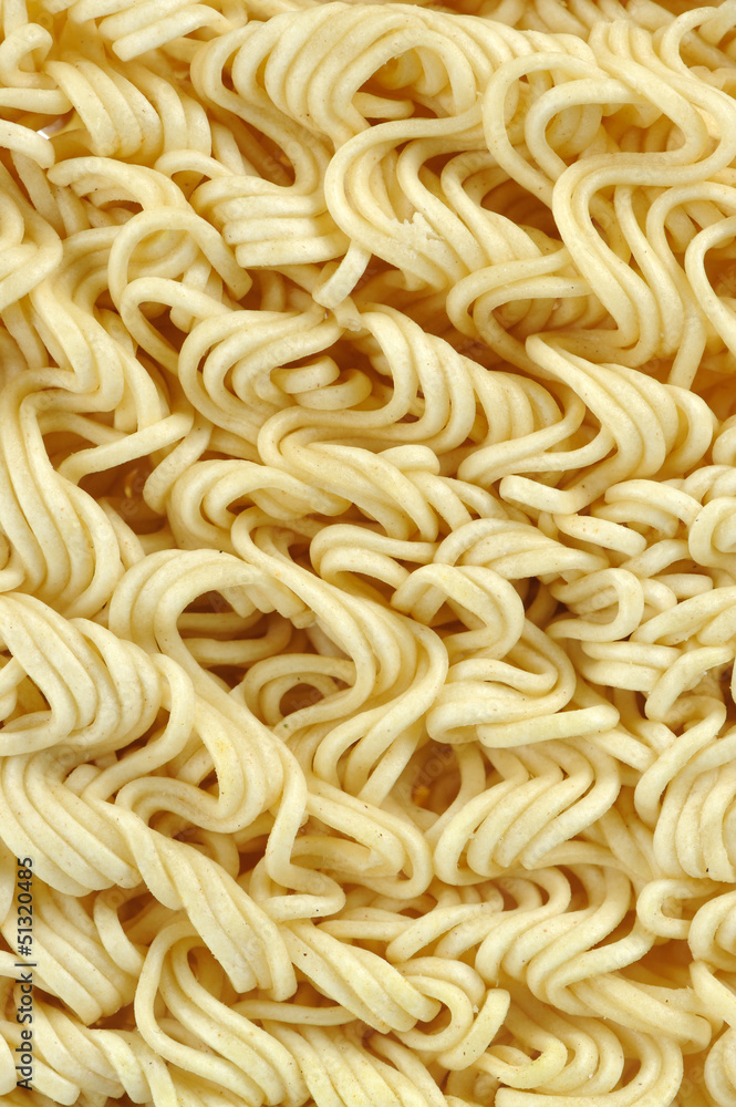 Instant Noodles (Ramen) Close-Up Instant Noodles (Ramen) Close-Up