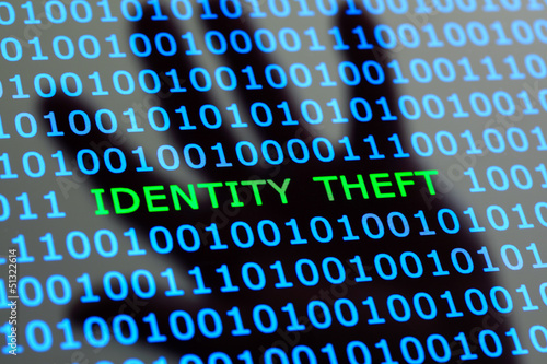 Identity theft online photo