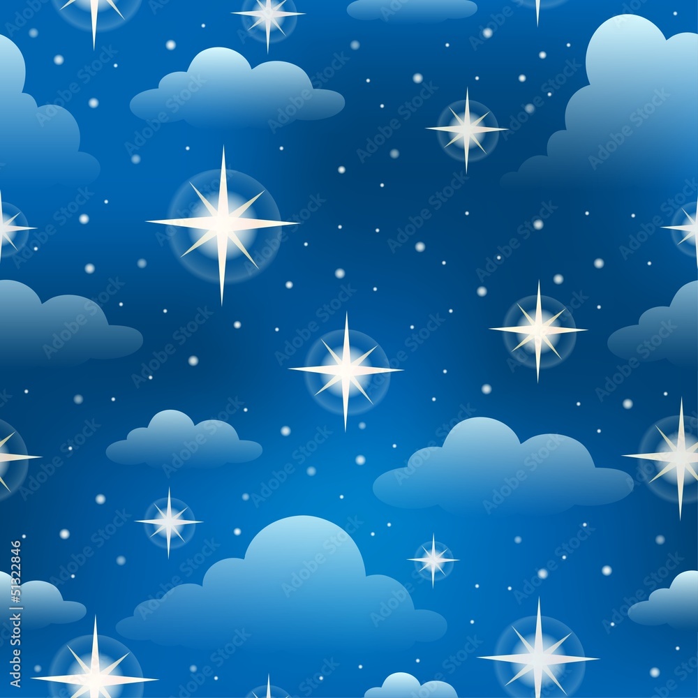Seamless background with stars 3 Seamless background with stars 3