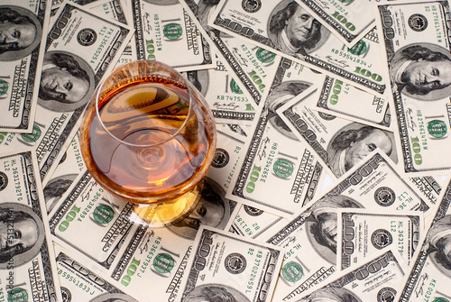 money and drinks photo