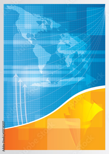 Vector business background