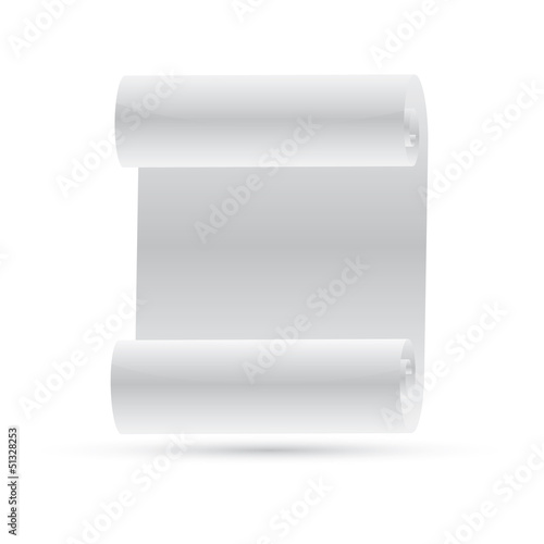 Vector paper Sheet Roll