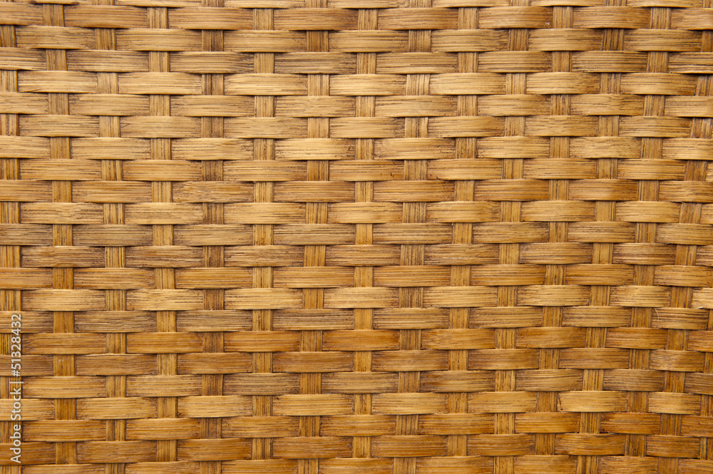 Background texture of light brown woven bamboo Background texture of light brown woven bamboo