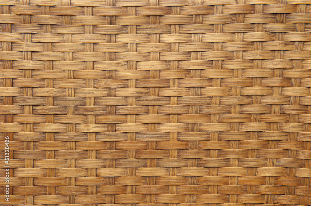 Background texture of light brown woven bamboo Background texture of light brown woven bamboo