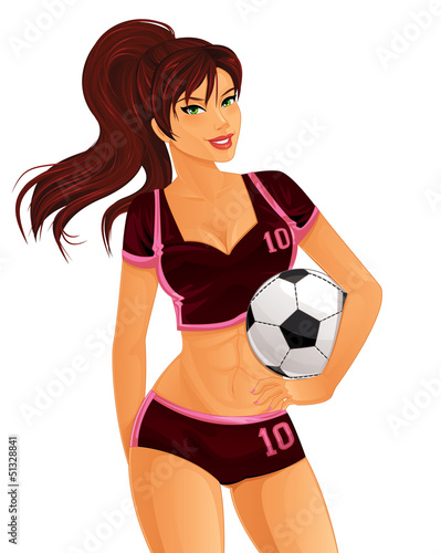 Female Soccer Player