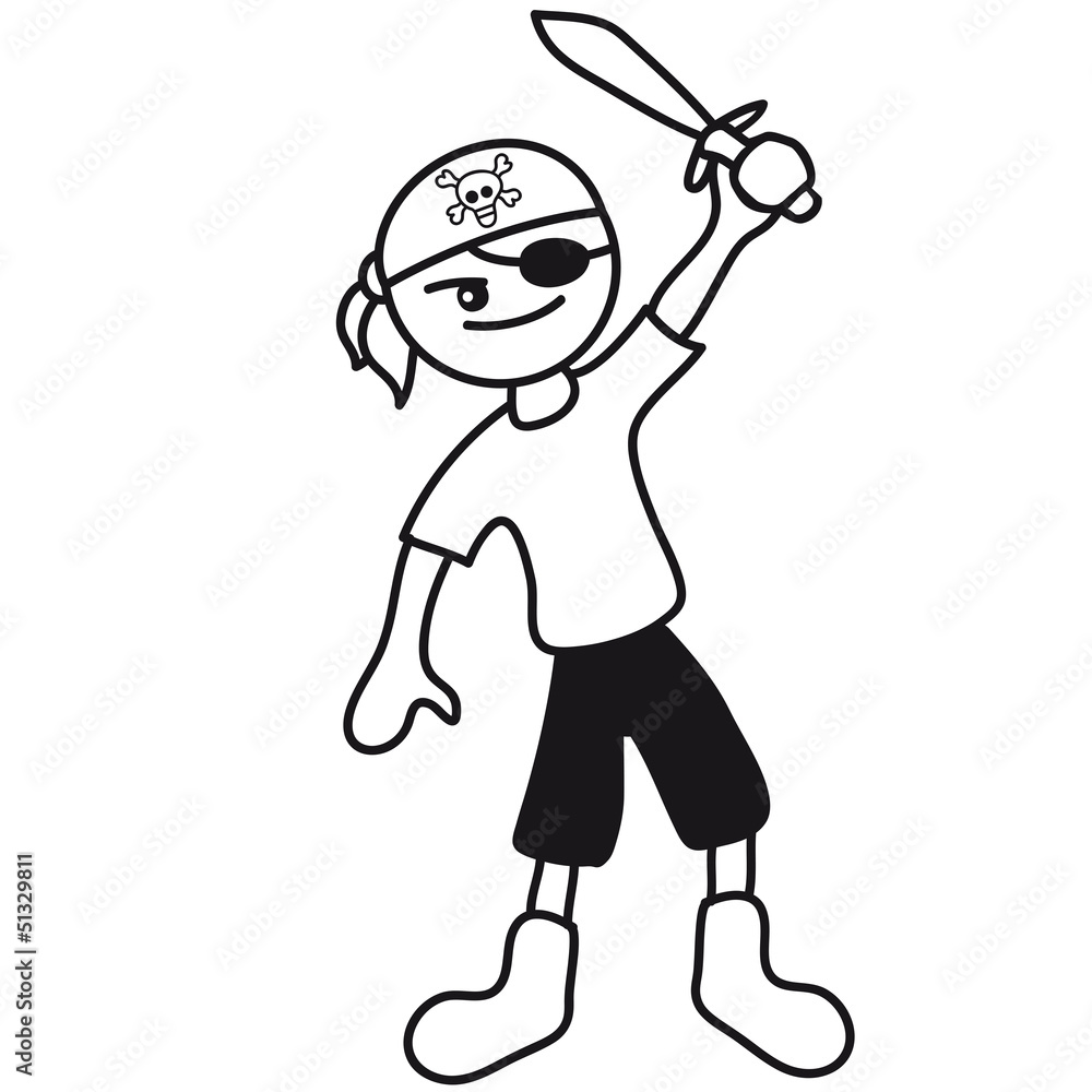 Fototapeta premium Pirate