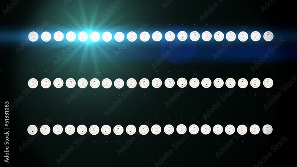 Searchlights and lamps shine from darkness. Searchlights and lamps shine from darkness.