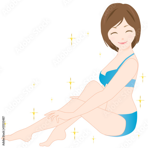 春夏向け　脱毛エステ　笑顔
