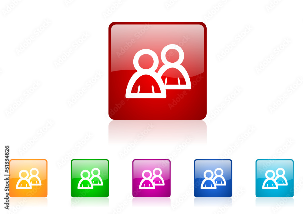 forum vector glossy web icon set forum vector glossy web icon set