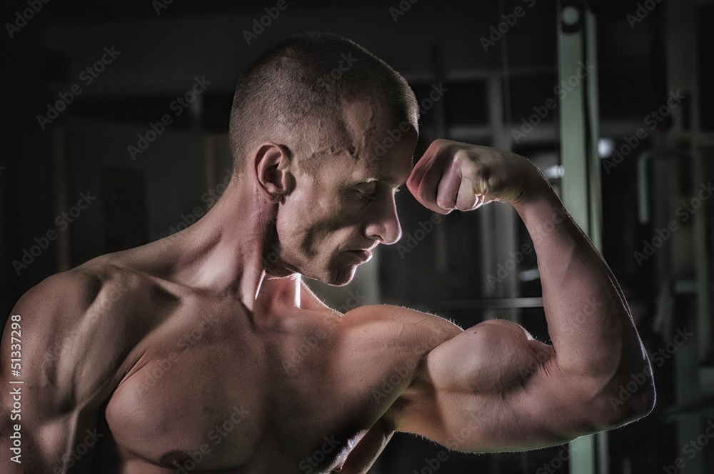 Fototapeta premium Muscle Men