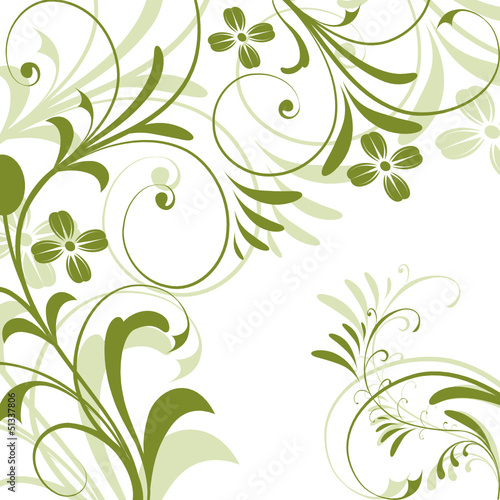 abstrakt, blatt, blumen, blätter, deko, dekoration,  floral, 