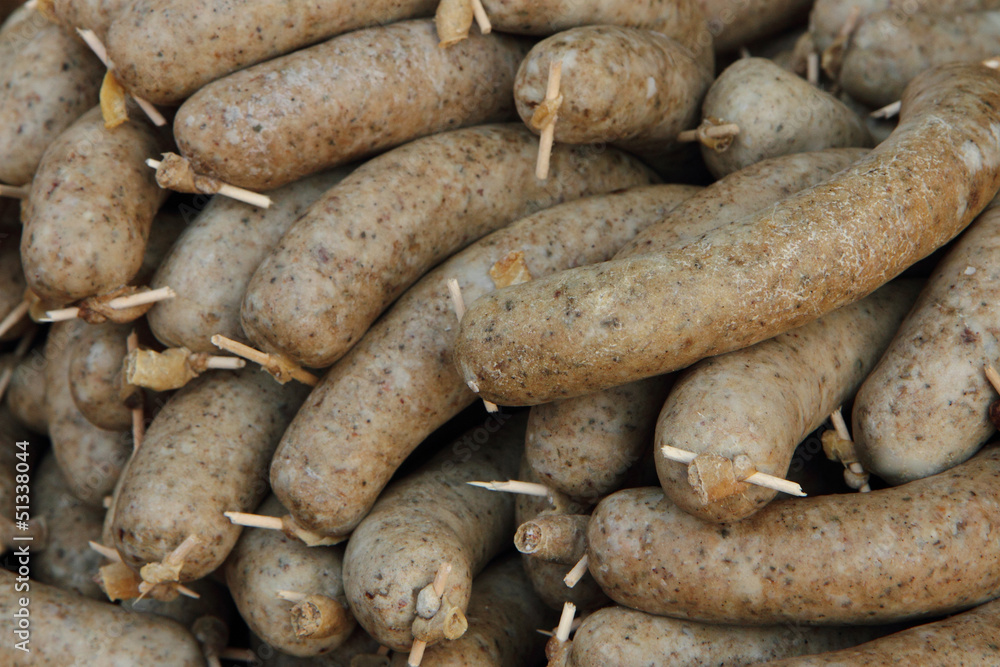 white pudding (czech traditional food) white pudding (czech traditional food)
