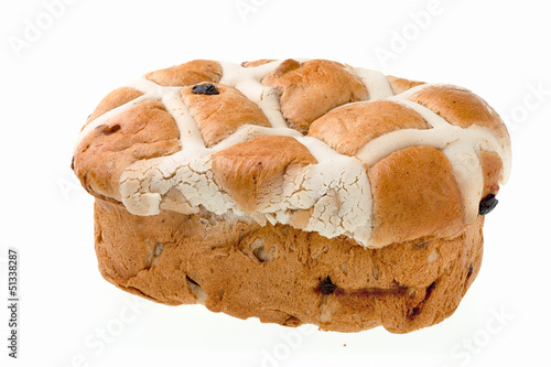 Bread Loaf On White photo