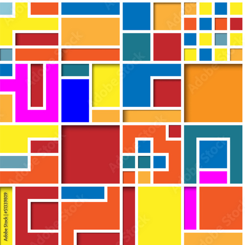 Abstrakte geometrische Gestaltung