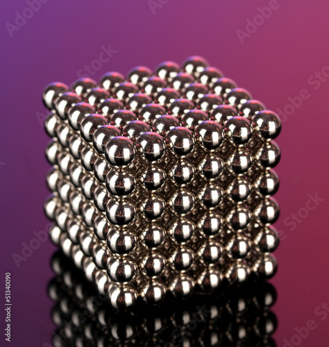 Neocube  toy  on bright background