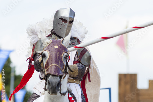 knights jousting