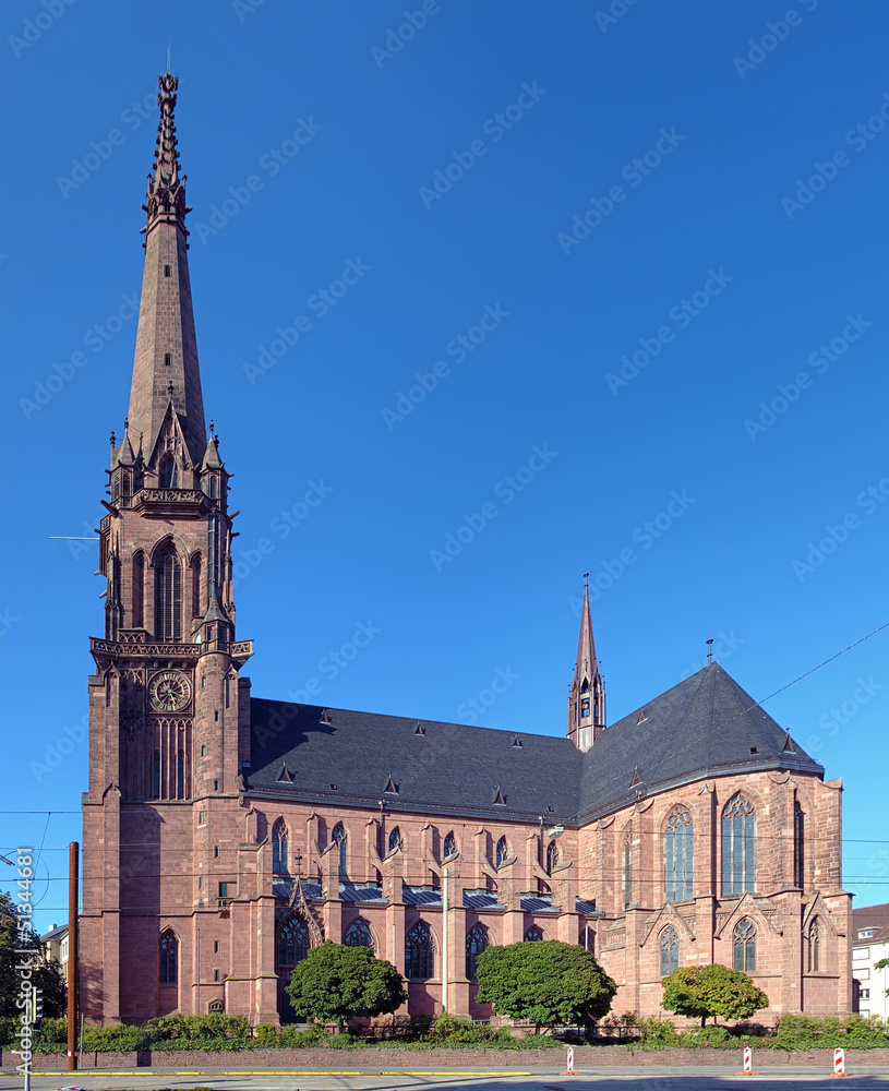 Catholic church of St. Bernard in Karlsruhe, Germany