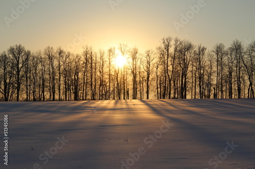 winter sunset © imagewell10