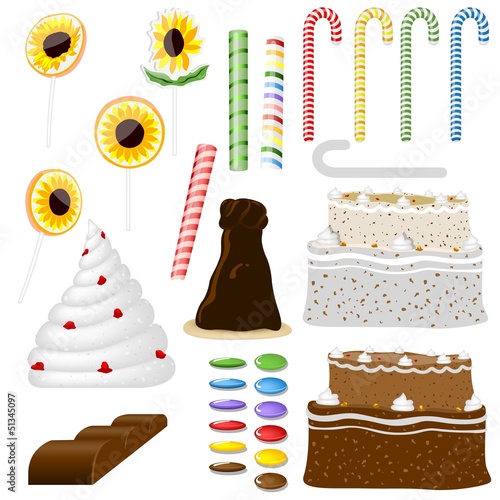 Candies - sweet decoration