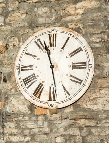 Wallpaper Mural Ancient clock Torontodigital.ca