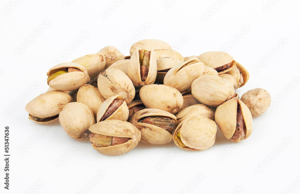 pistachios heap