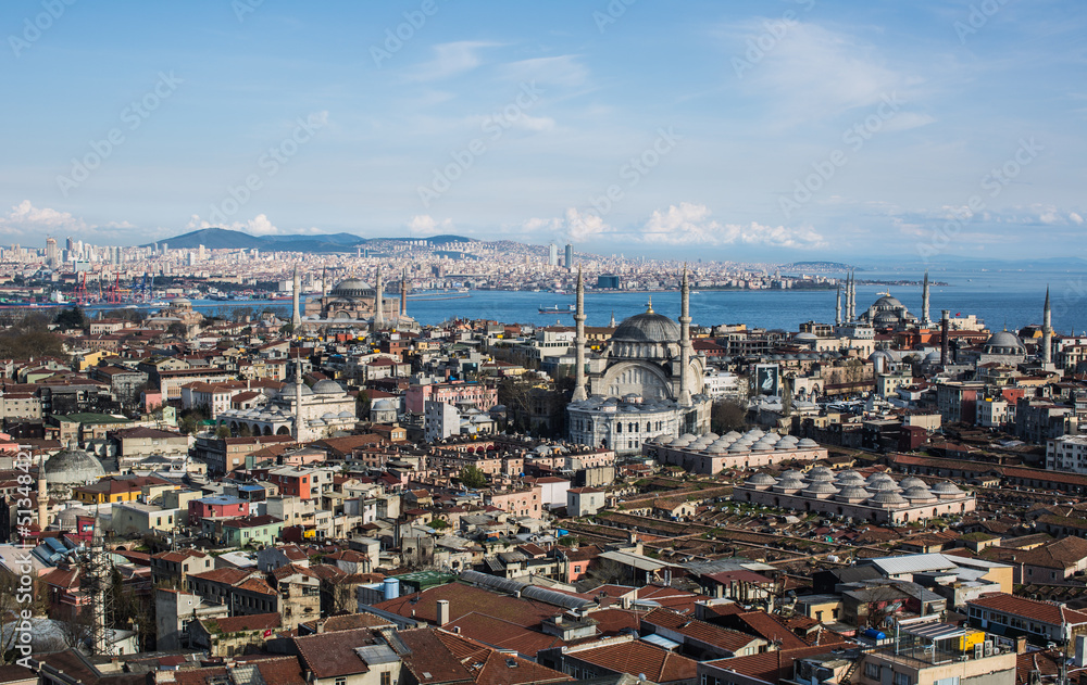 Obraz premium Istanbul city ​​view